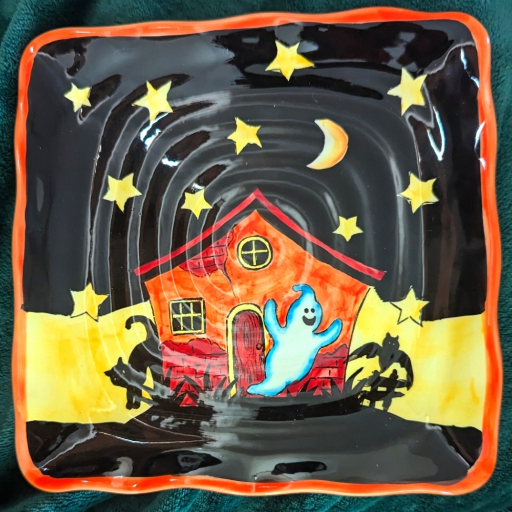Halloween Decorative Plate